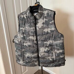 Camouflage Puffer Vest